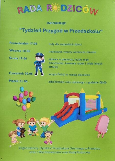 ''Tydzień Przygód w Przedszkolu''