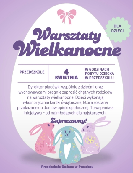 Warsztaty wielkanocne 