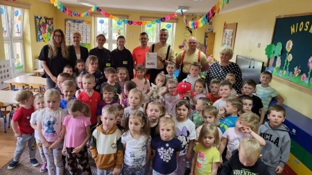 Wizyta Ochotniczej Straży Pożarnej w Przedczu