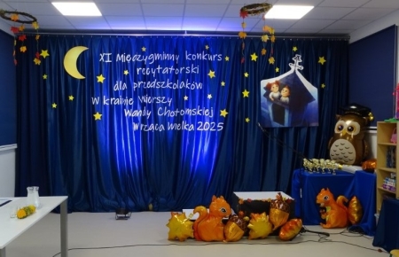 XI MIĘDZYGMINNY KONKURS RECYTATORSKI ''W KRAINIE WIERSZY WANDY CHOTOMSKIEJ'' - W...