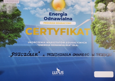 ''Energia Odnawialna'' - warsztaty edukacyjne